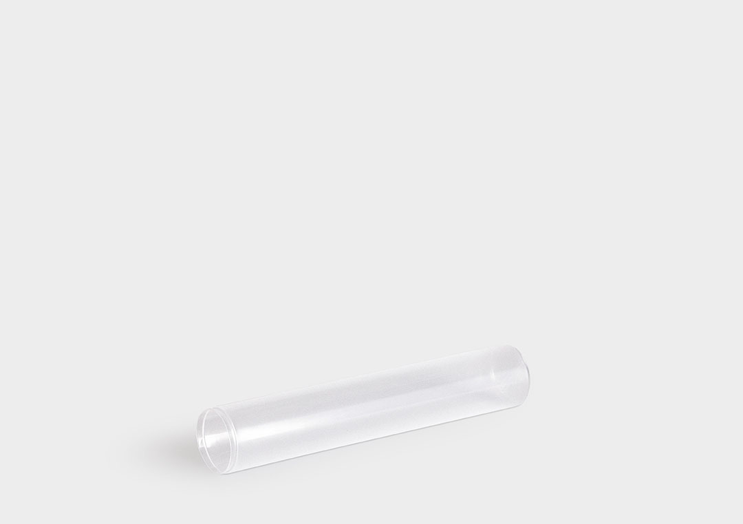 PlugPack: tubo d'imballaggio cilindrico con tappo terminale.