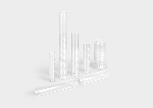 TelePack: a round telescopic packaging tube with ratchet mechanism.