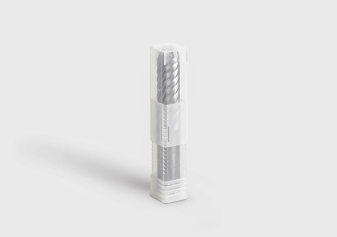 TopPack Conical: tubo di imballaggio per utensili a codolo, frese e punte.