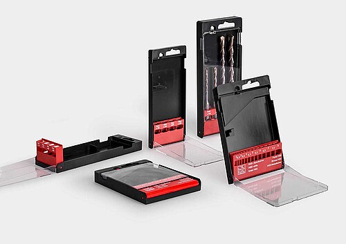 FB-Cassette: ideale per tutti i tipi di utensili da perforazione.