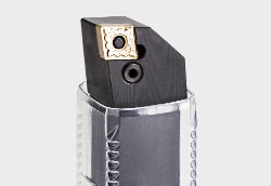 Soluzioni di imballaggio in plastica per utensili filettatori.