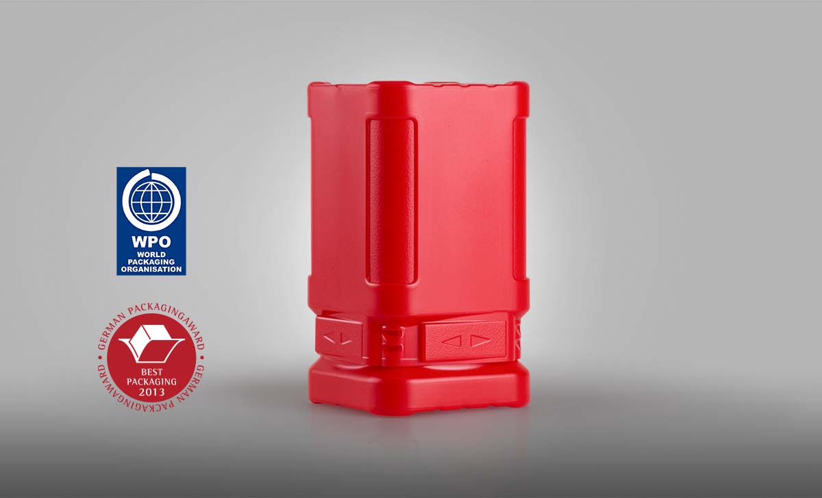 Il nostro BlockPack ha vinto il German Packaging Award nel 2013.