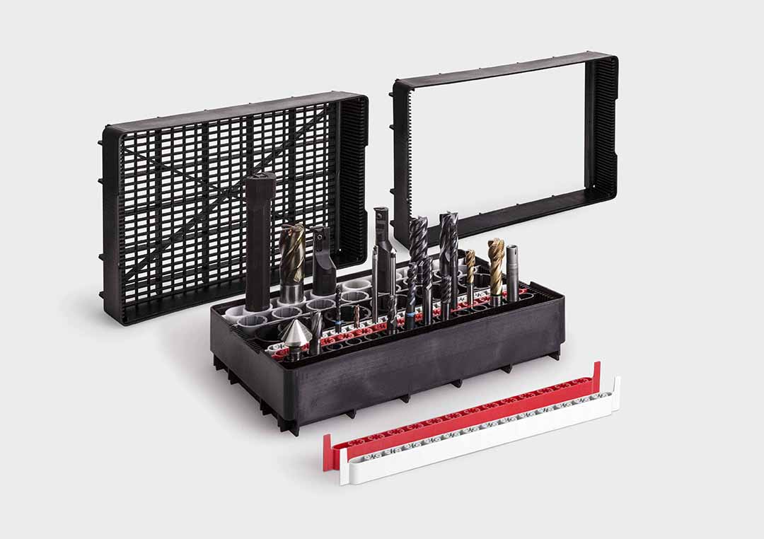 SystemBoard consente di raggruppare e trasportare gli utensili da taglio.