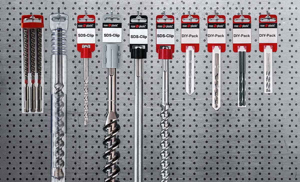 Cassette DIY per punte realizzate da rose plastic.