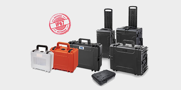 RoseCase ProSecure: custodie e scatole di plastica impermeabili e antipolvere