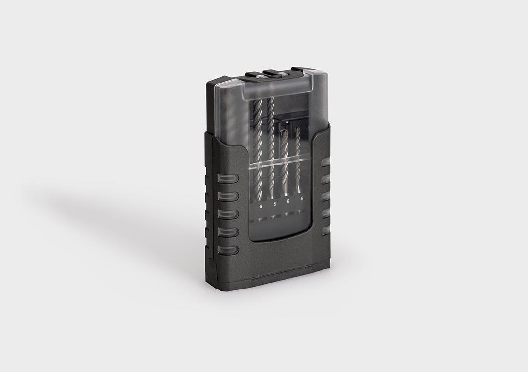 GripBox: una robusta cassetta dal design moderno ideale per tutti i set di punte.
