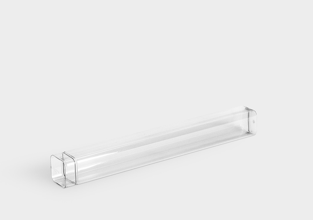 TopPack XLine: il tubo di imballaggio in plastica per utensili con gambo extra-lungo.