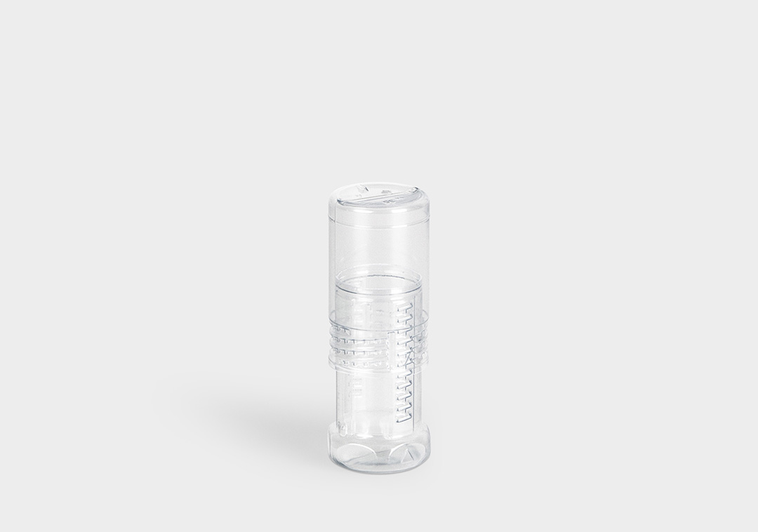 20 Tubi Di Plastica Per Misurazione 1ml/cc - Siringhe Dosatrici Da 30g Con Scala In Nero - Confezione Singola Sterile - A Prova Di Perdite